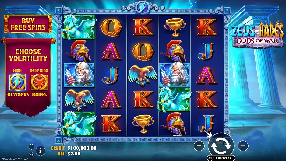 Expanding Wild Multiplier Zeus vs Hades Expanding Wild